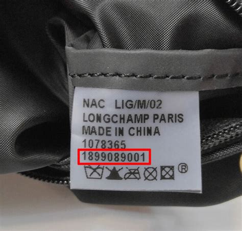 longchamp serial number lookup